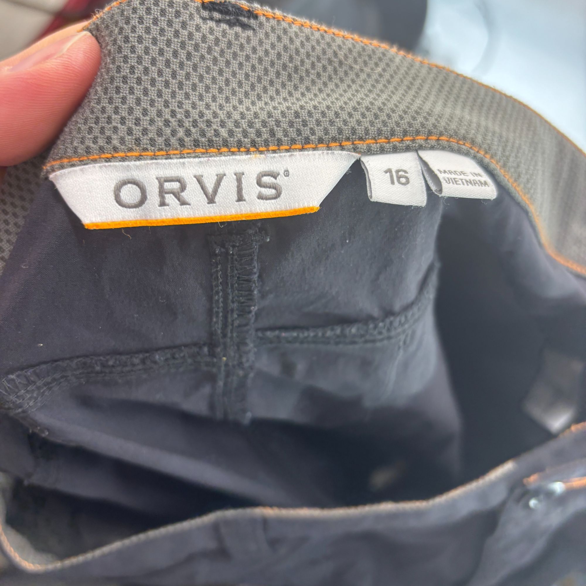 Orvis Orvis Womens Black Nylon/Spandex Hiking Capris Pants Size 16 Size 38" / US 16 / IT 52 - 5 Thumbnail