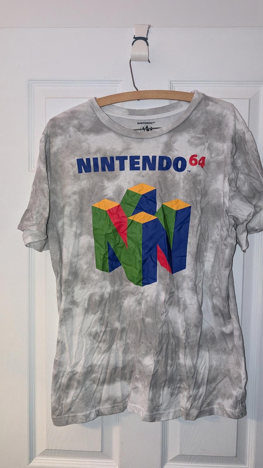 Nintendo Nintendo 64 N64 Logo Tie-Dye T-Shirt 2XL Official Gaming2019 Size US XXL / EU 58 / 5 - 1 Thumbnail
