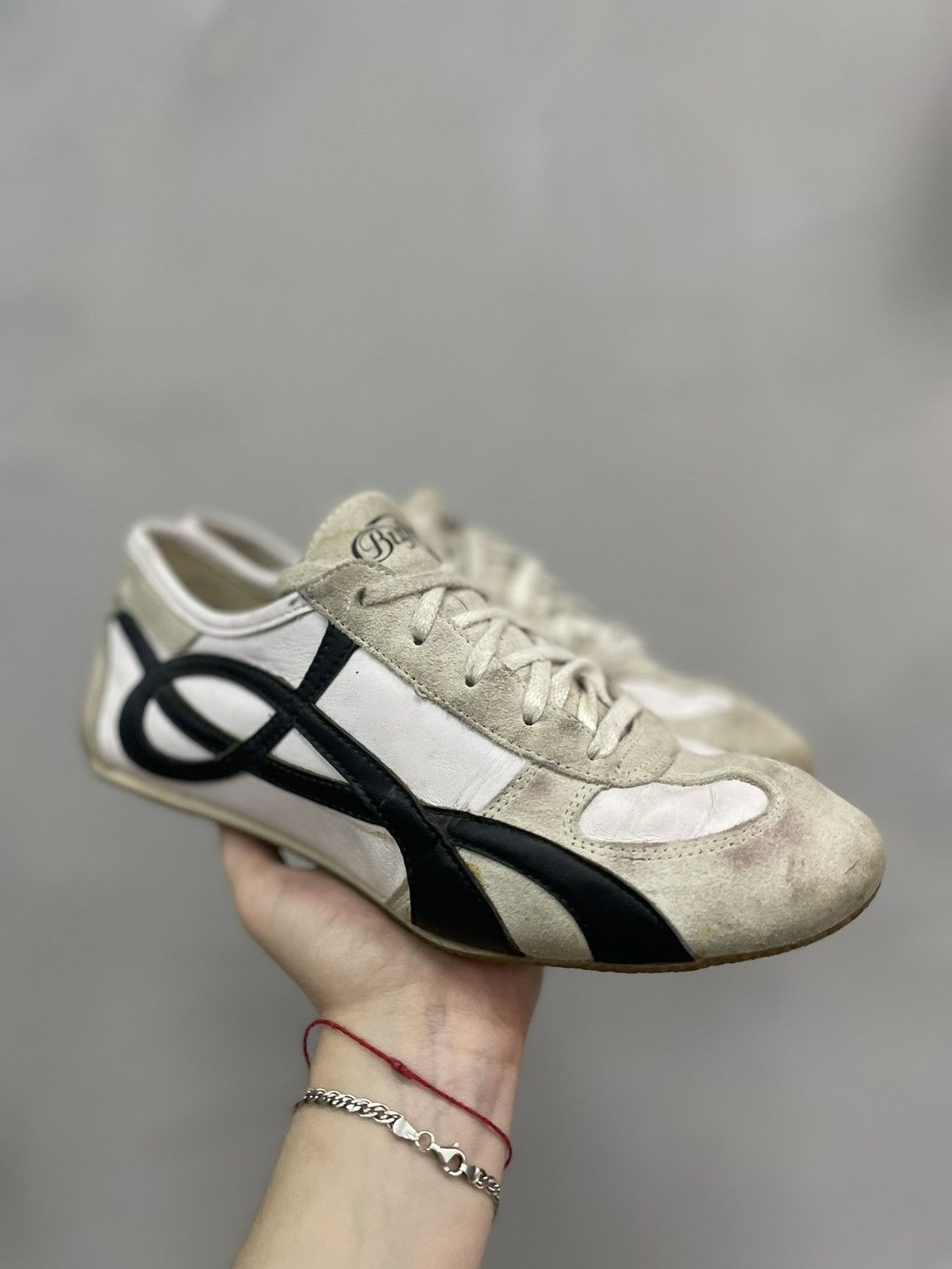Buffalo London Vintage low sneakers Loewe style shoes trainers Size US 8 / IT 38 - 5 Thumbnail