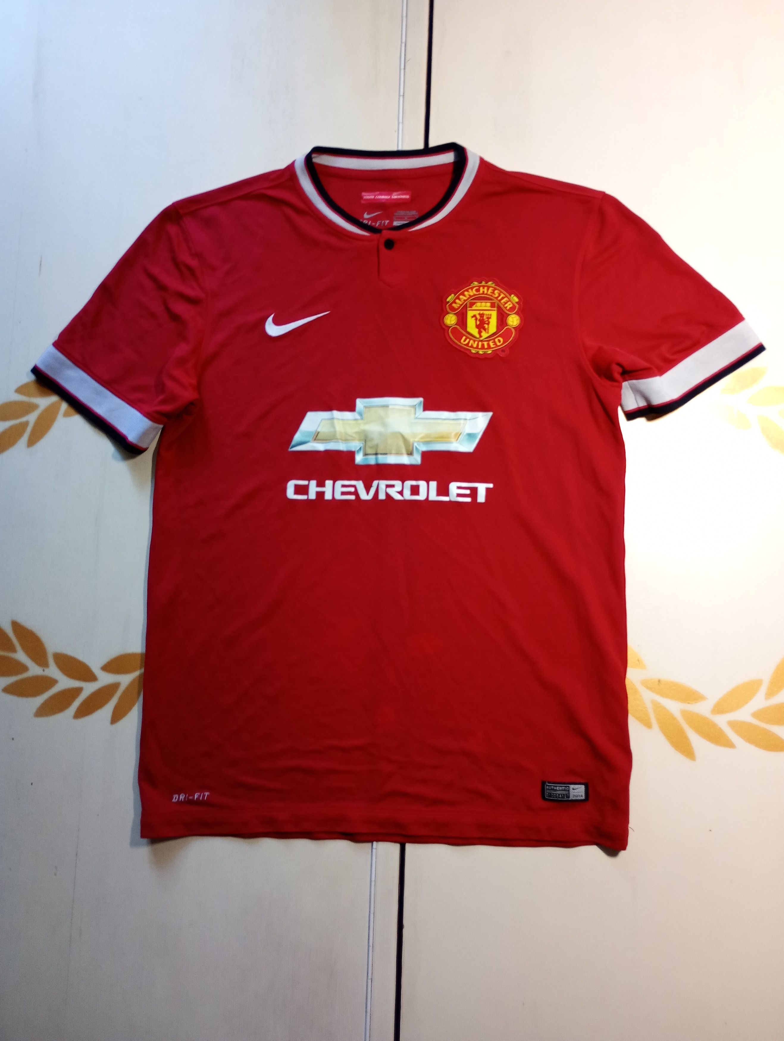 Nike Nike Manchester United Home Jersey 2014-2015 Size US M / EU 48-50 / 2 - 2 Thumbnail
