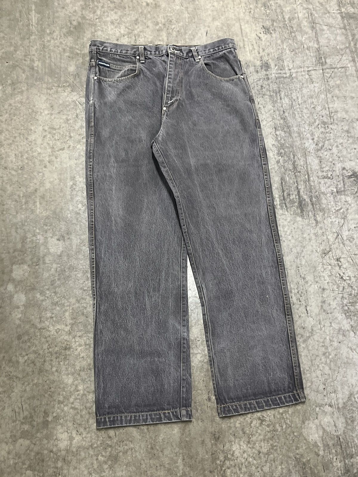 Phat Farm × Vintage Phat farm y2k baggy fit dark wash faded denim skater hype Size US 36 / EU 52 - 9 Thumbnail
