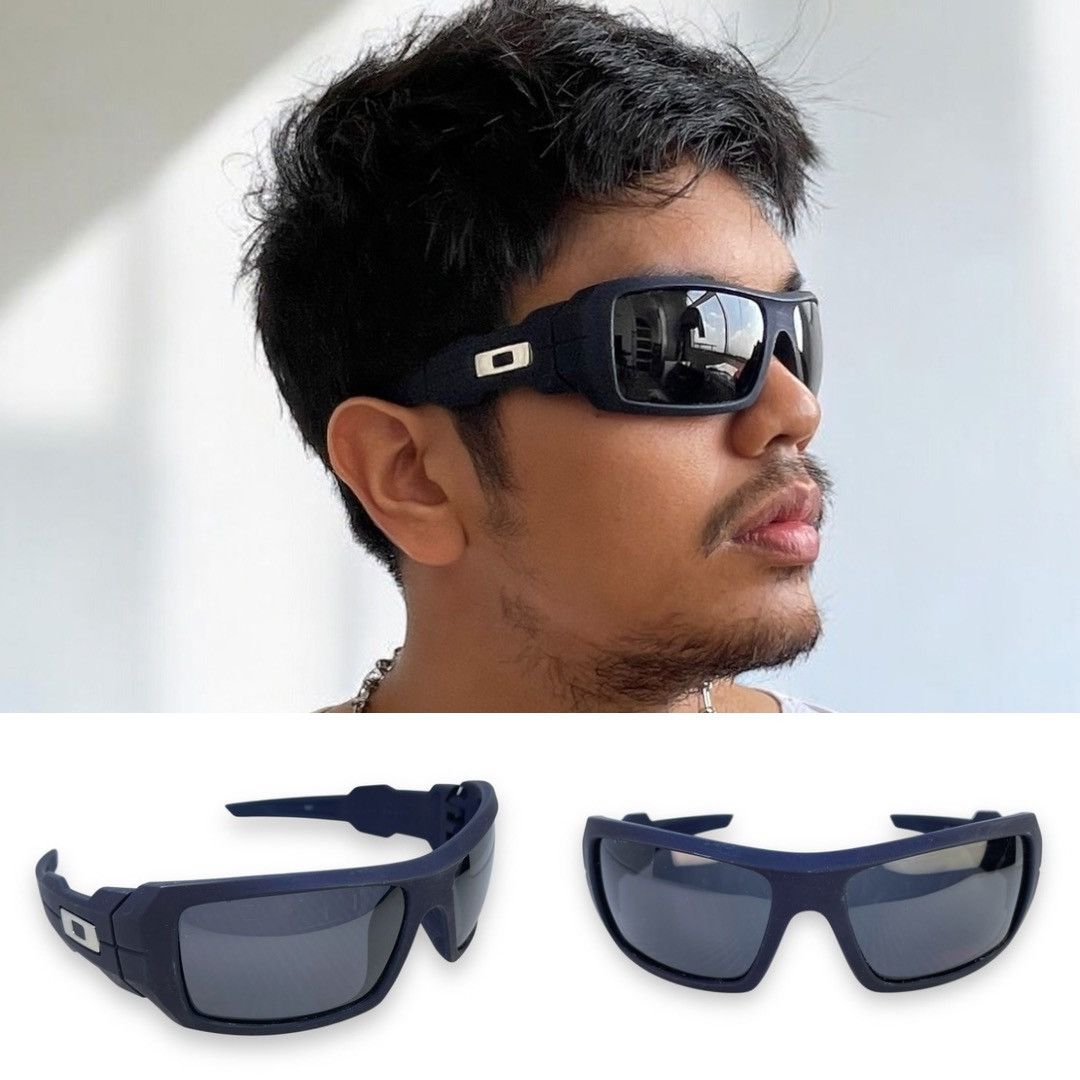 Oakley Vintage Oakley Dartboard Rimless Shield Sunglasses 2000 y2k