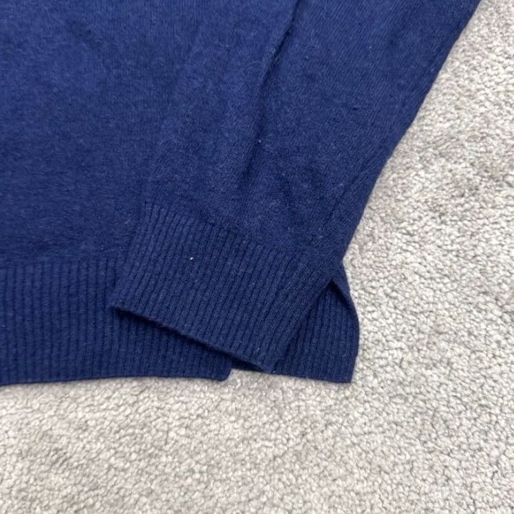 Vintage VINTAGE Subdueb Wool Blend Pullover Sweater Women Medium Blue Knit Casual Fall Spring Winter Size M / US 6-8 / IT 42-44 - 3 Thumbnail