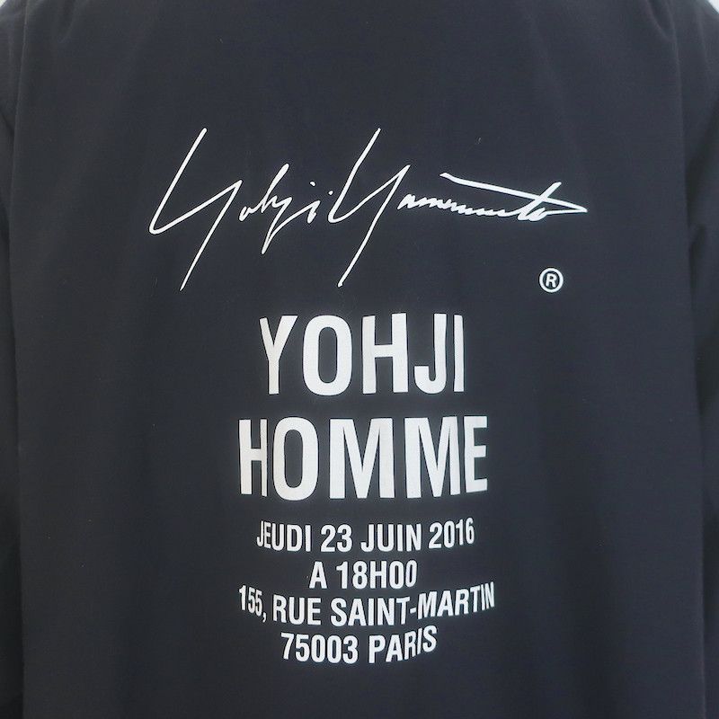Yohji Yamamoto Yohji Yamamoto Pour Homme Long Staff Shirt Black Size 3 Size US L / EU 52-54 / 3 - 7 Thumbnail