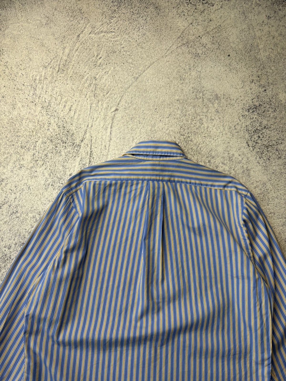 Polo Ralph Lauren Vintage RALPH LAUREN Striped long Sleeved Shirt Rare Size US M / EU 48-50 / 2 - 18 Thumbnail