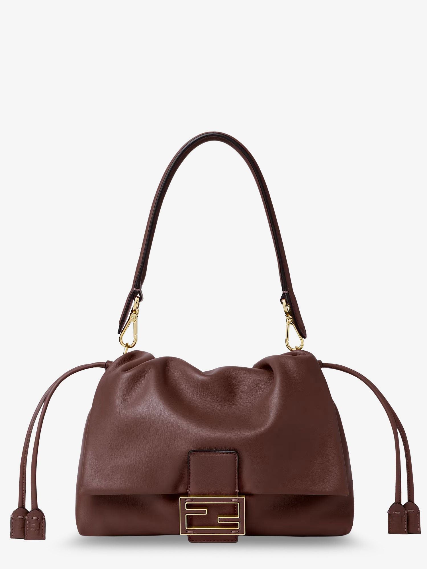 Fendi Mamma Baguette Medium Leather Crossbody Bag Size ONE SIZE - 1 Thumbnail