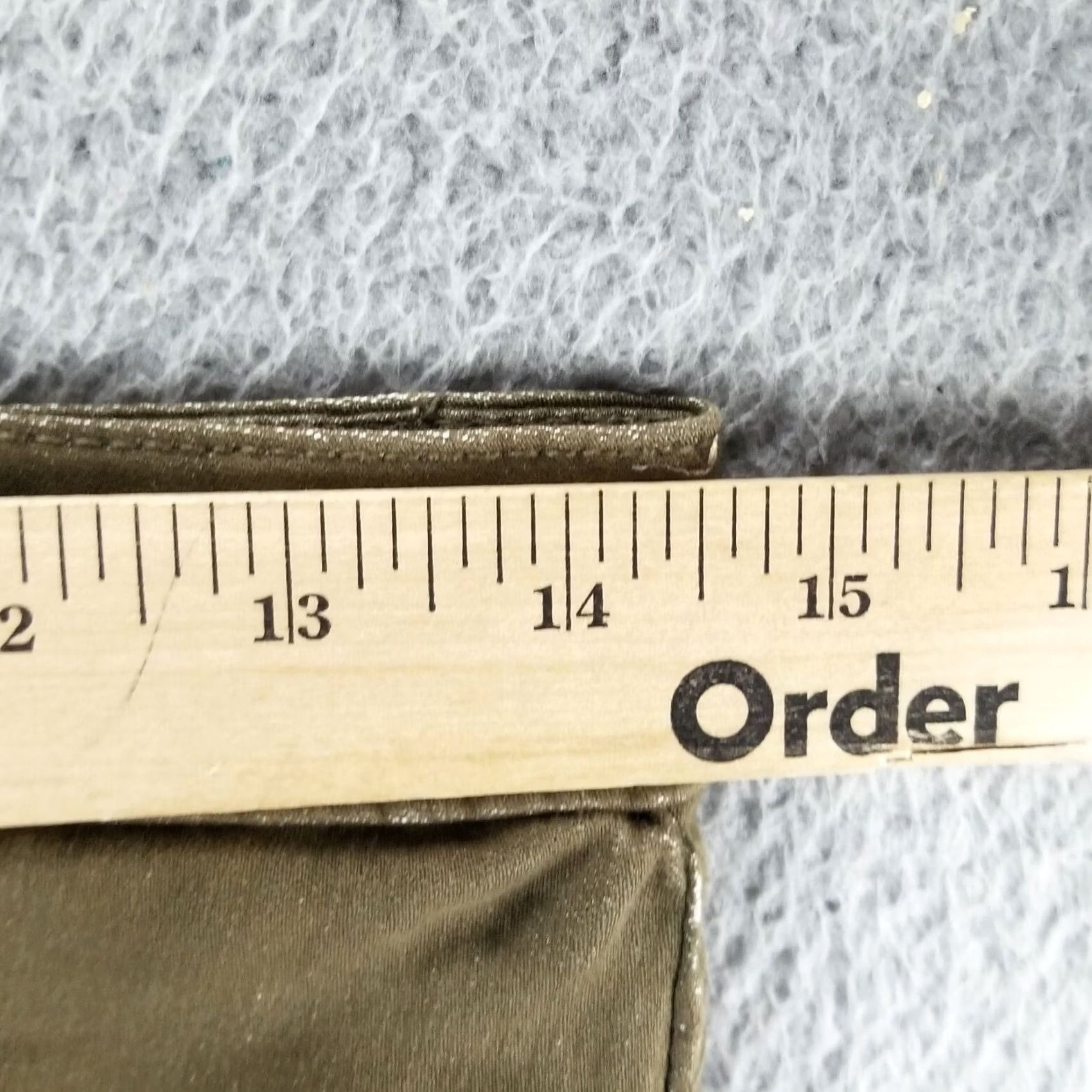 Guess G By Guess Jeans Capri Army Green Denim 28X24 Mid Capri Medium Wash Womens Jeans Capris ANSI Size 28" / US 6 / IT 42 - 6 Thumbnail