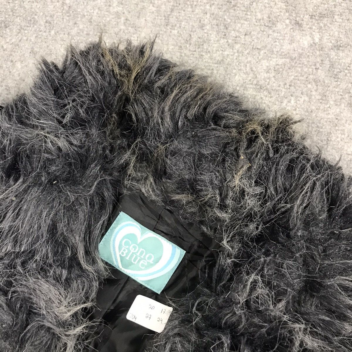 Japanese Brand CONA BLUE FUR JAPAN STYLE FADED JACKET Size US M / EU 48-50 / 2 - 9 Thumbnail