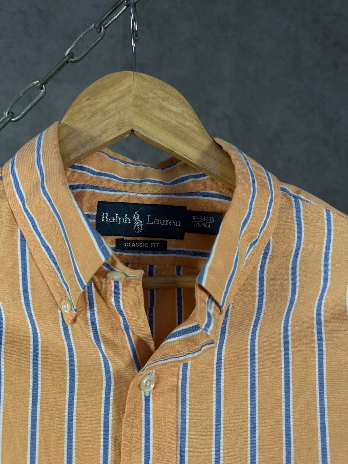 Polo Ralph Lauren Polo Ralph Lauren designer vintage striped shirt Size US XL / EU 56 / 4 - 3 Thumbnail