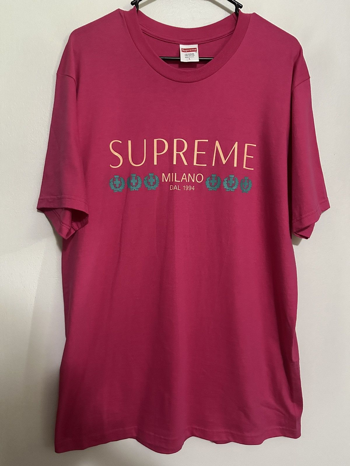 Supreme Supreme Milano Tee Size US L / EU 52-54 / 3 - 1 Thumbnail