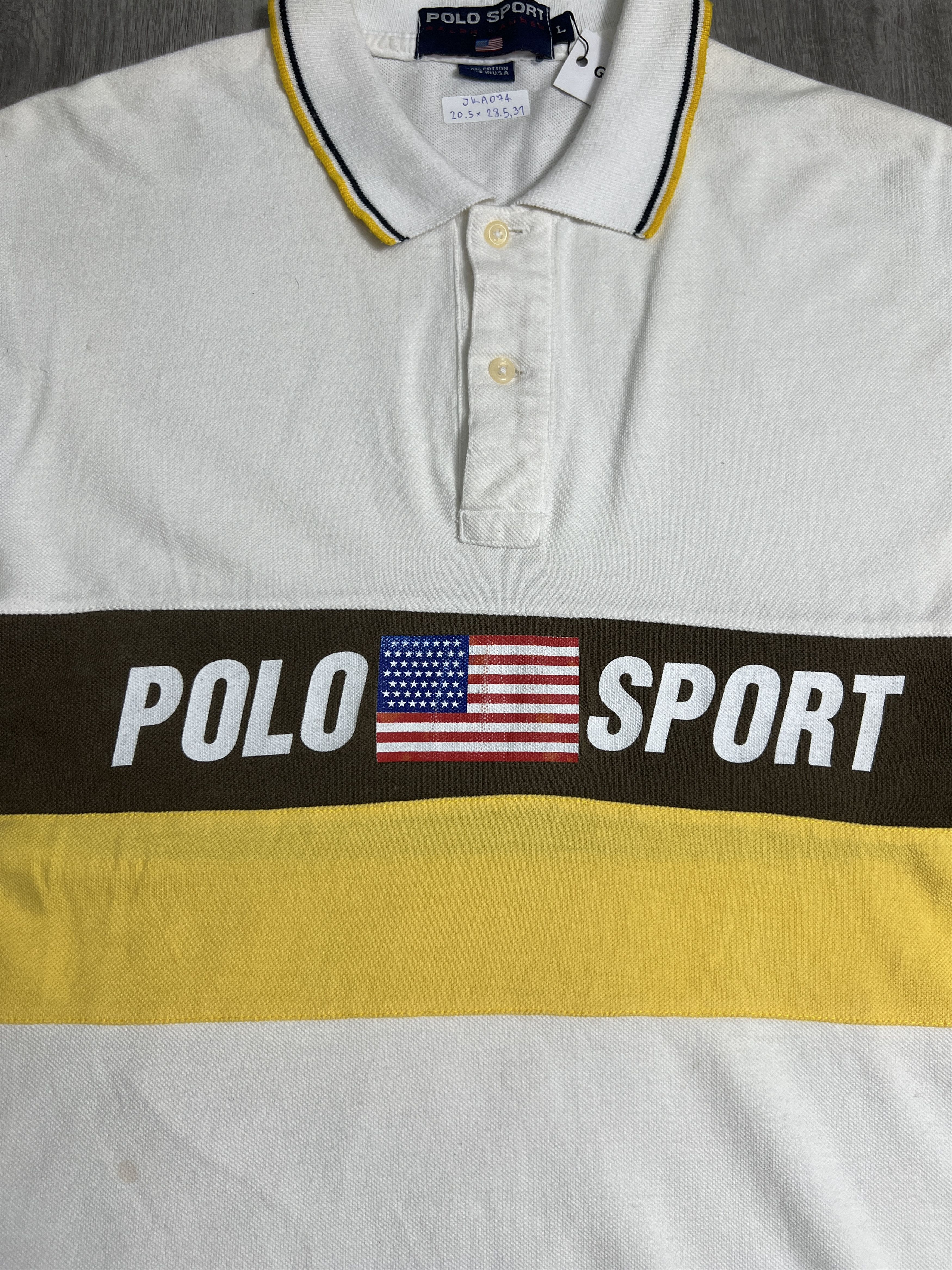 Polo Ralph Lauren Vintage Polo Sport Ralph Lauren Polo (L) JKA074 Size US L / EU 52-54 / 3 - 2 Thumbnail