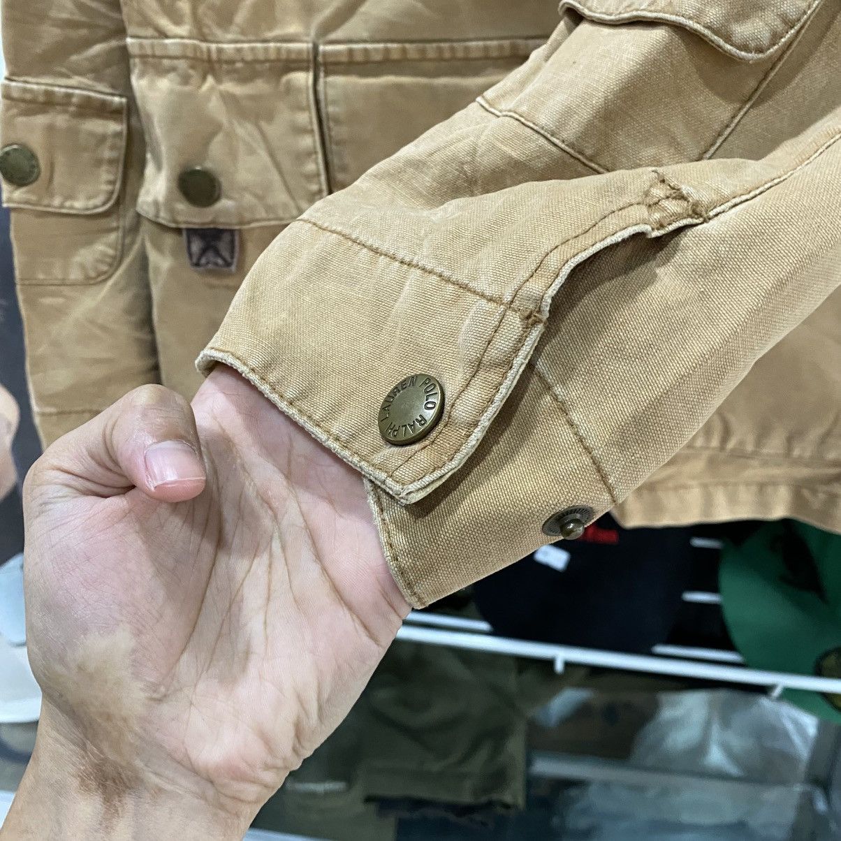 Polo Ralph Lauren × RRL Ralph Lauren Vintage Polo Ralph Lauren Hunting Multi Pocket Jacket Size S Size US S / EU 44-46 / 1 - 15 Thumbnail