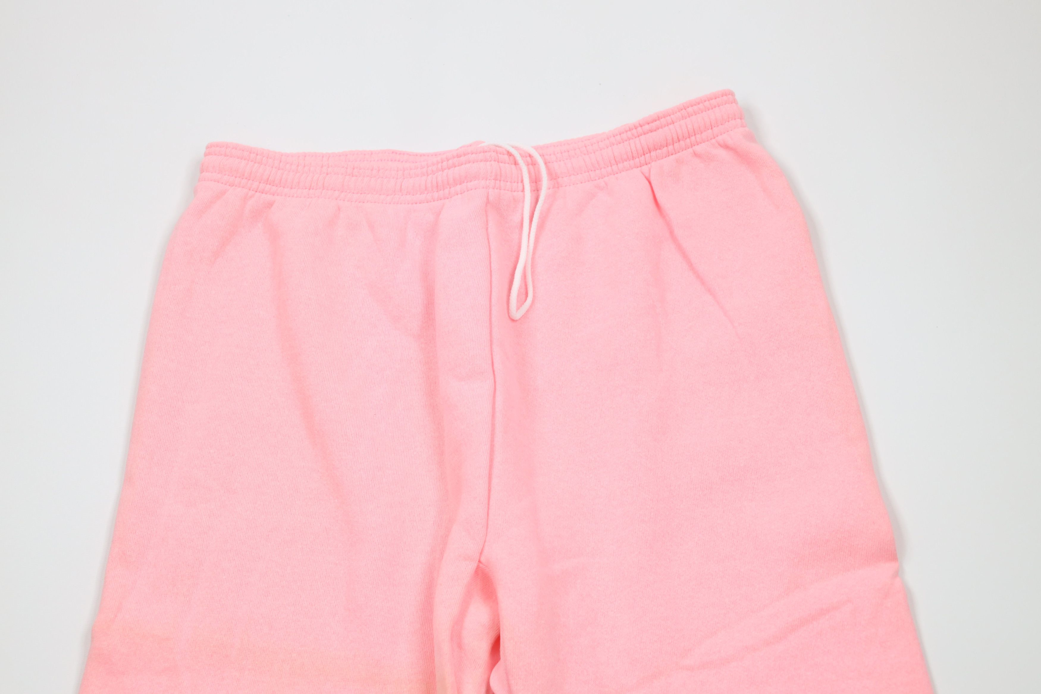 Vintage Deadstock Vintage 90s Streetwear Sweatpants Joggers Pink USA Size 30" / US 8 / IT 44 - 2 Thumbnail