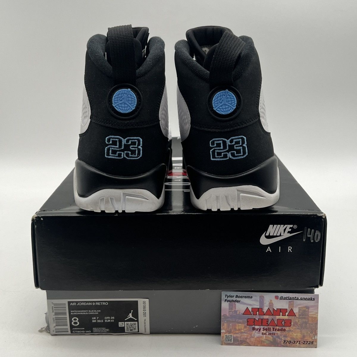 Jordan Brand Air Jordan 9 university blue Size US 8 / EU 41 - 3 Thumbnail