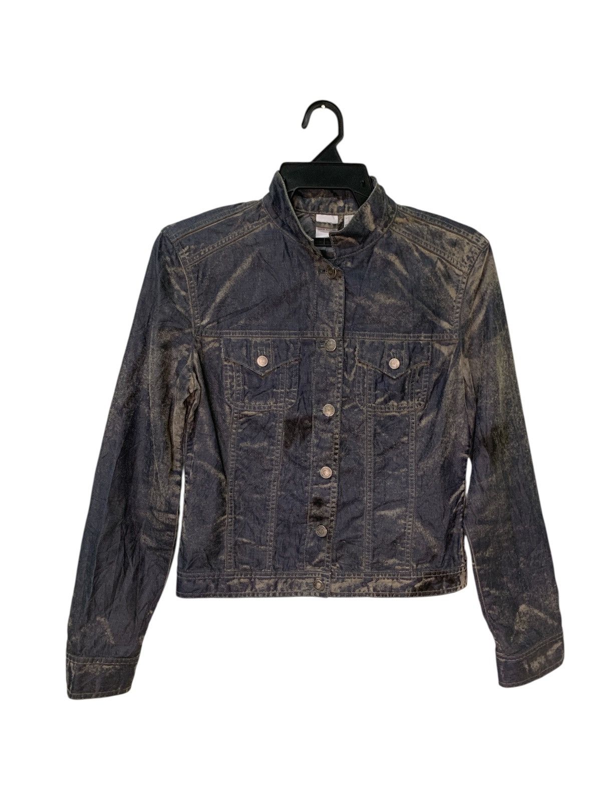 Armani Exchange Rare Design Armani Exchange Denim Jacket Size M / US 6-8 / IT 42-44 - 1 Thumbnail