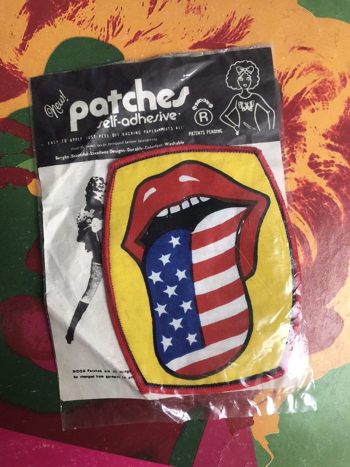 Band Tees × Hysteric Glamour × Le Grande Bleu (L.G.B.) Vintage The Rolling Stone Patches Its Only Rock N’ Roll Patc Size ONE SIZE - 13 Thumbnail