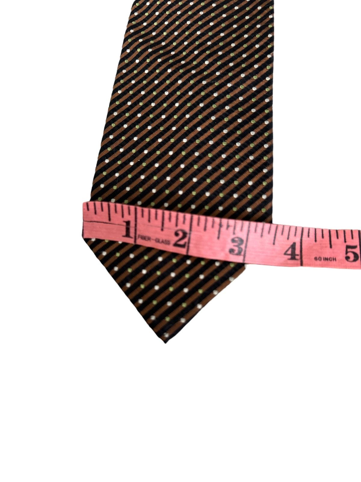 Yohji Yamamoto VINTAGE YOHJI YAMAMOTO A.A.R SILK NECK TIE Size ONE SIZE - 4 Thumbnail