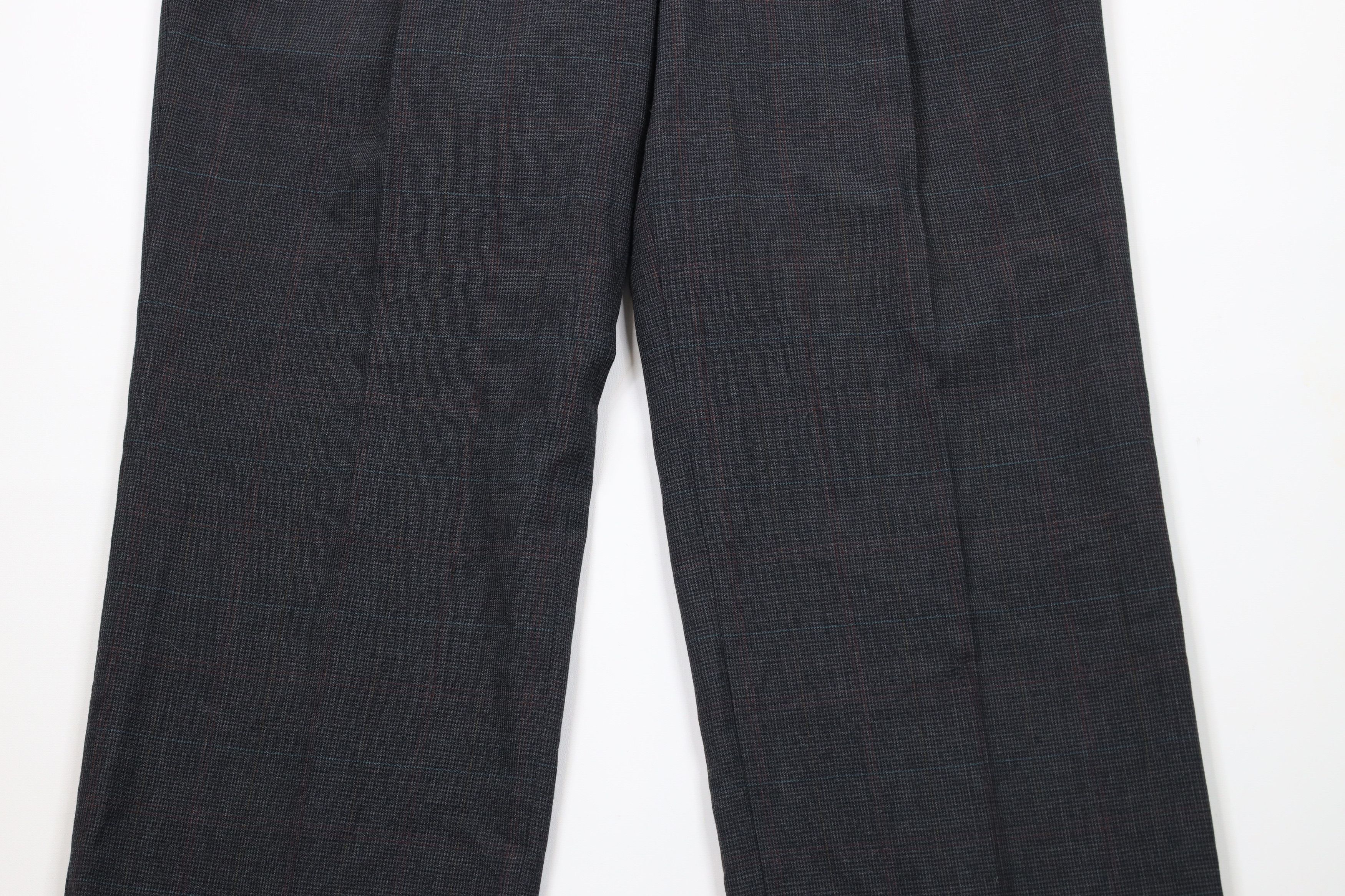 Vintage Vintage 70s Streetwear Houndstooth Wide Bell Bottoms Pants Size US 36 / EU 52 - 3 Thumbnail