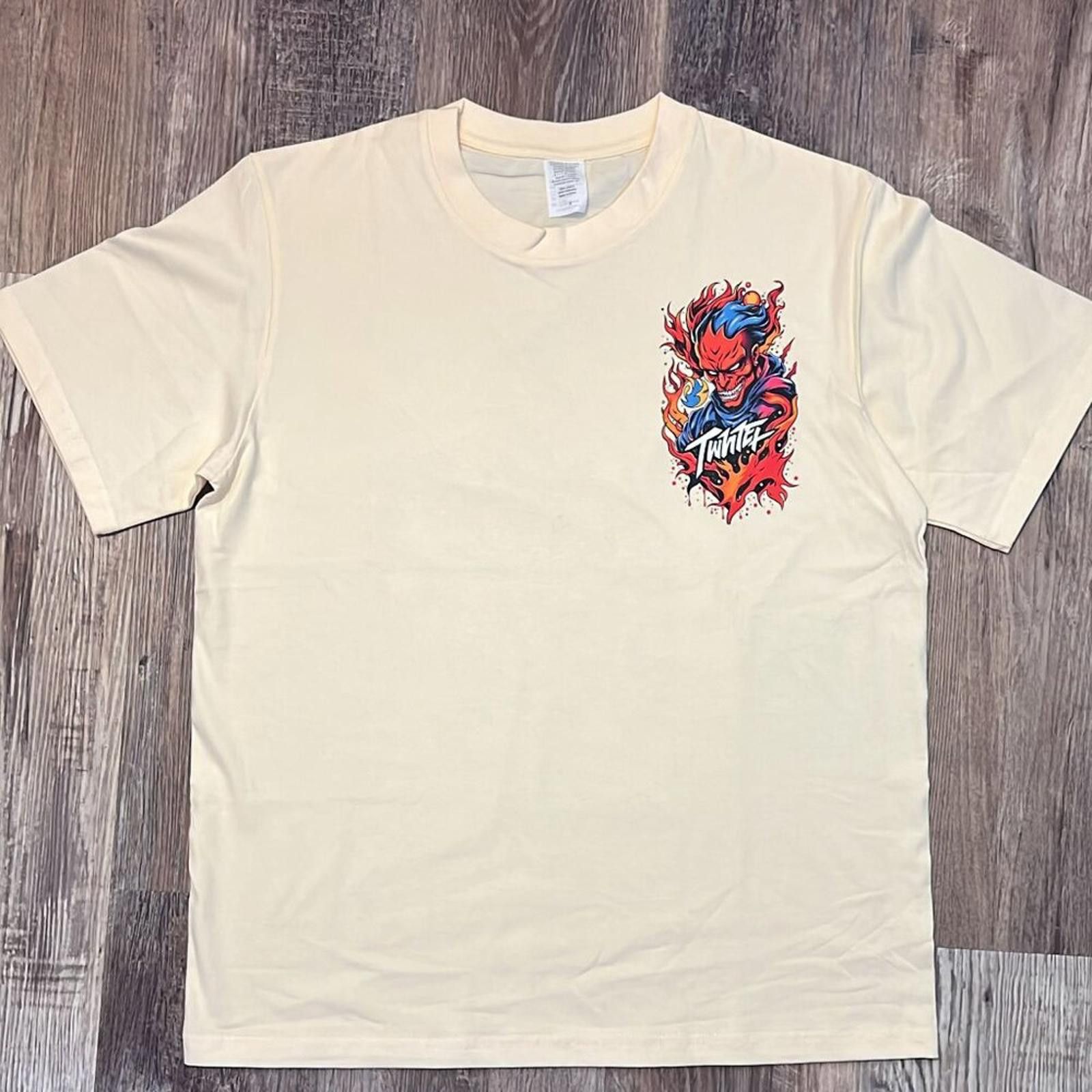 Designer #106-cotton 100%, super soft, super comfy, graphic tee Size US S / EU 44-46 / 1 - 2 Thumbnail