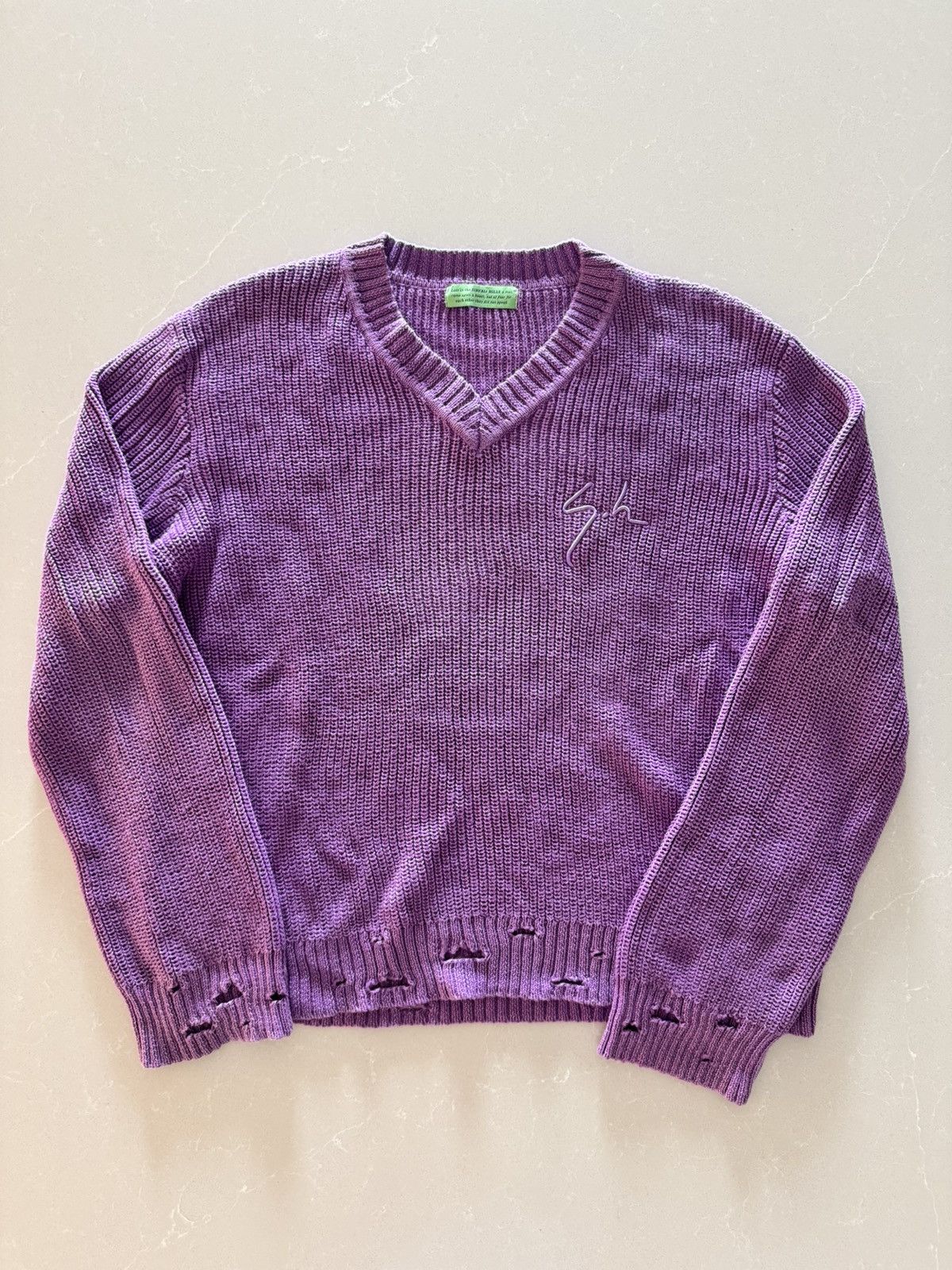 THERMAL REACTIVE V NECK SWEATER