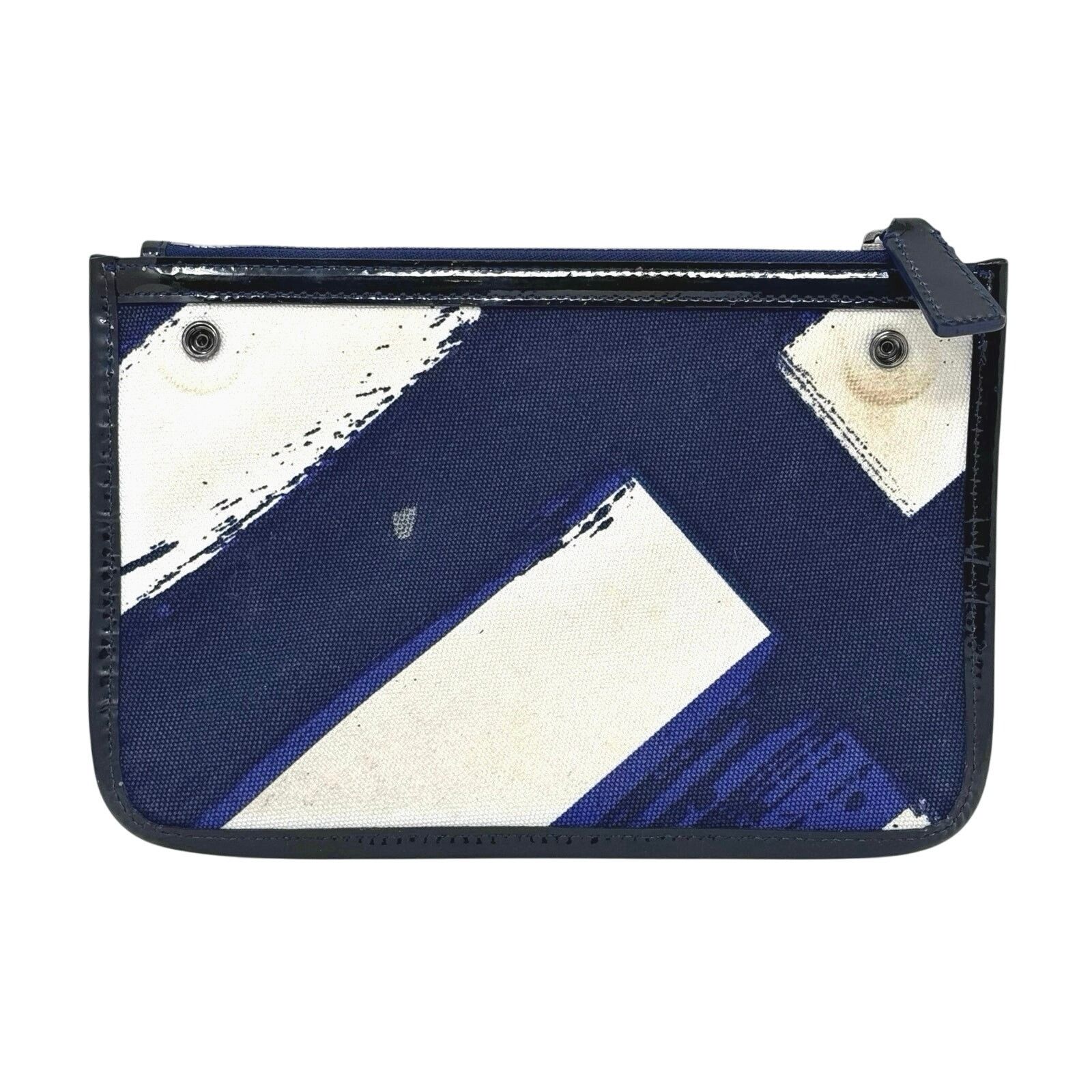 Burberry Burberry Striped Canvas Pouch Size ONE SIZE - 4 Thumbnail
