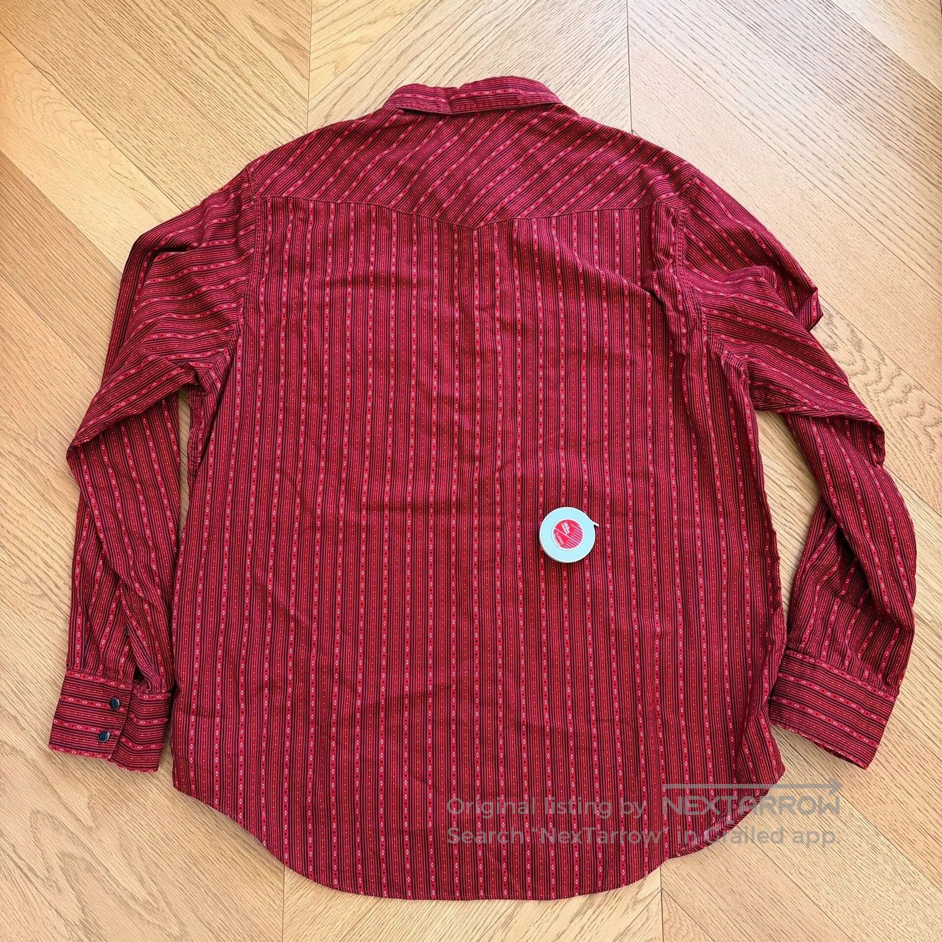 RRL Ralph Lauren Vintage RRL Western Stripe Floral Shirt. Size US XXL / EU 58 / 5 - 8 Thumbnail