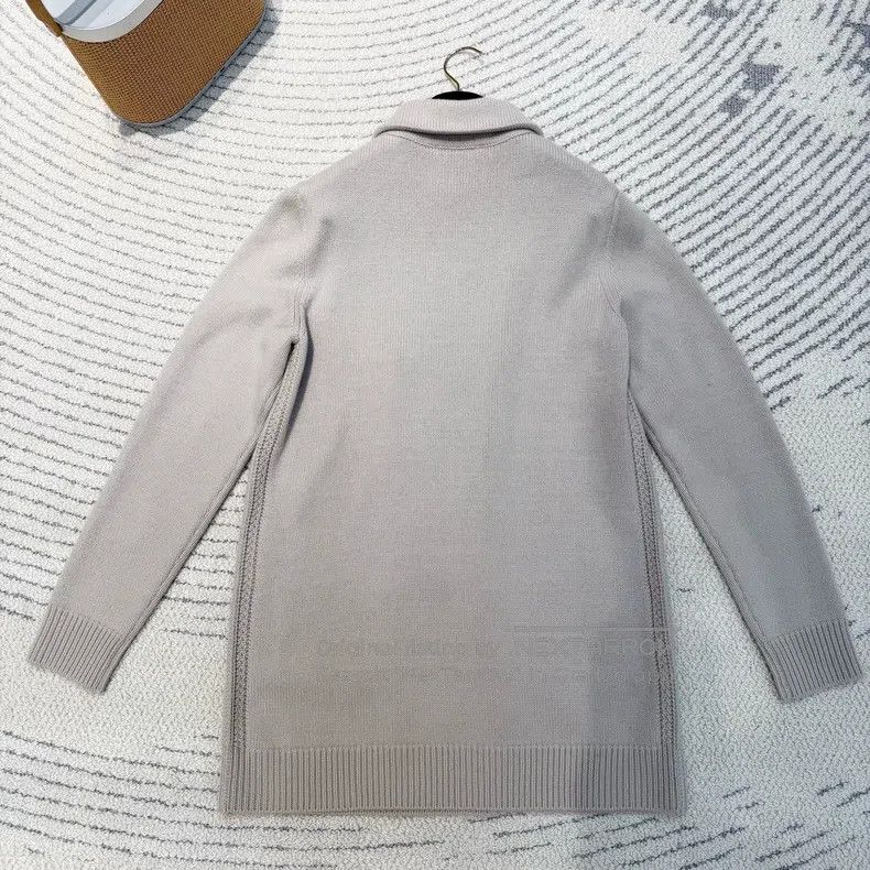 Loro Piana Loro Piana Open Front Knit Blazer Size S / US 4 / IT 40 - 2 Thumbnail