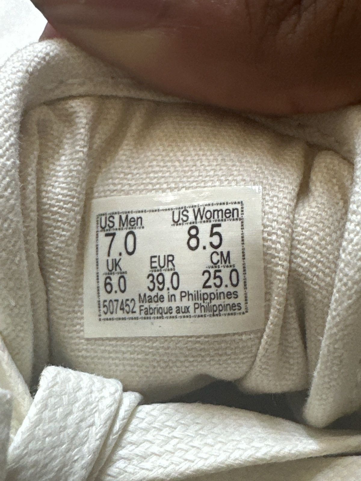 Vans archive flame marshmallow Size US 7 / EU 40 - 7 Thumbnail