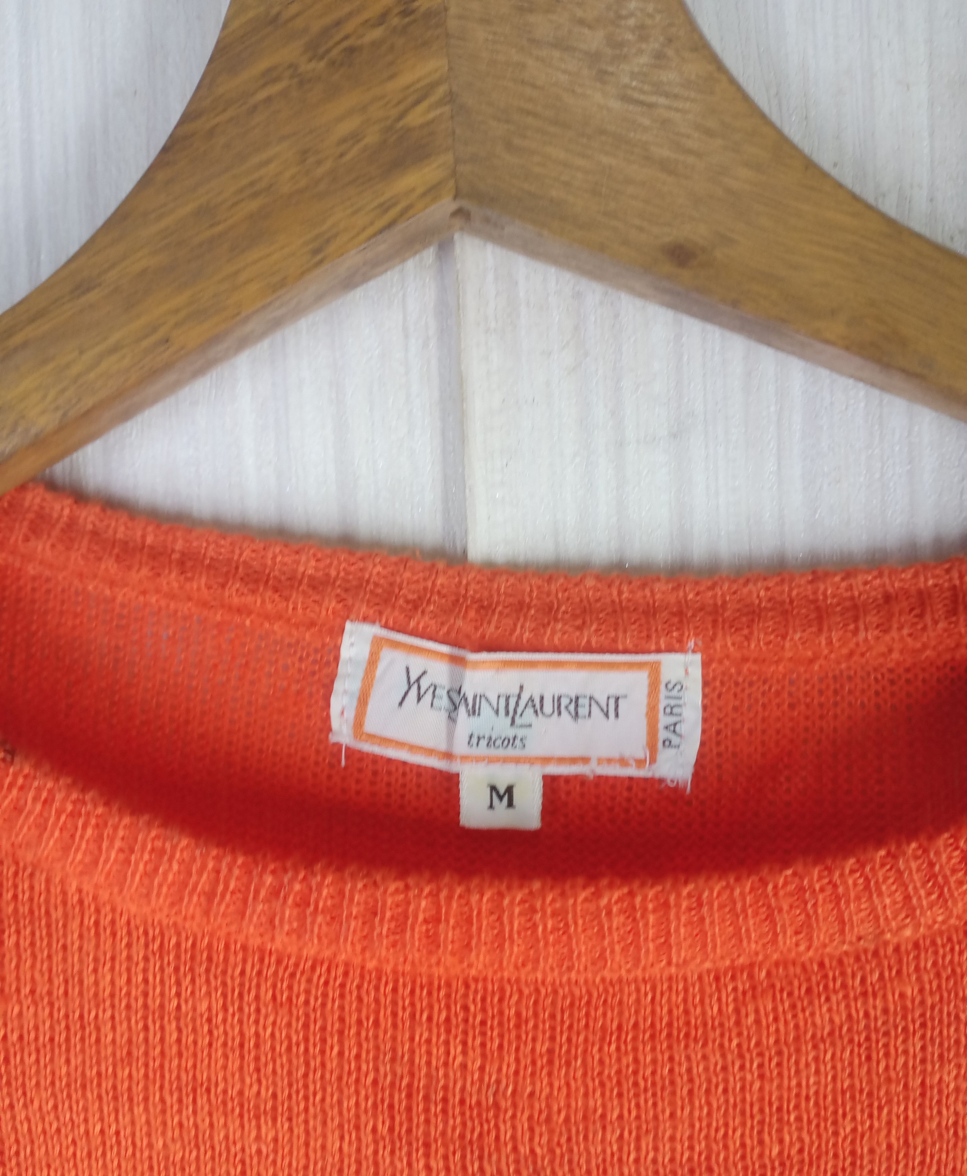 Yves Saint Laurent Rare Vintage 90s Yves Saint Laurent Paris Tricot Knitwear Size M / US 6-8 / IT 42-44 - 4 Thumbnail