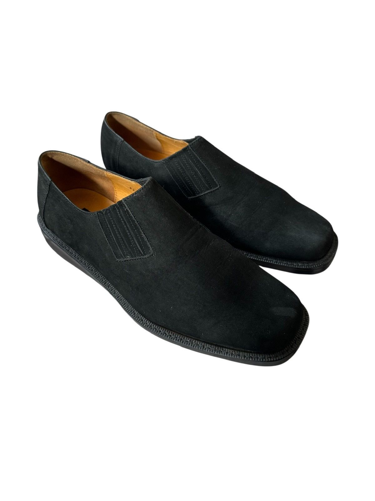 Adolfo Dominguez 90's Adolfo Dominguez slip on loafer moleskin leather Size US 8.5 / EU 41-42 - 1 Thumbnail