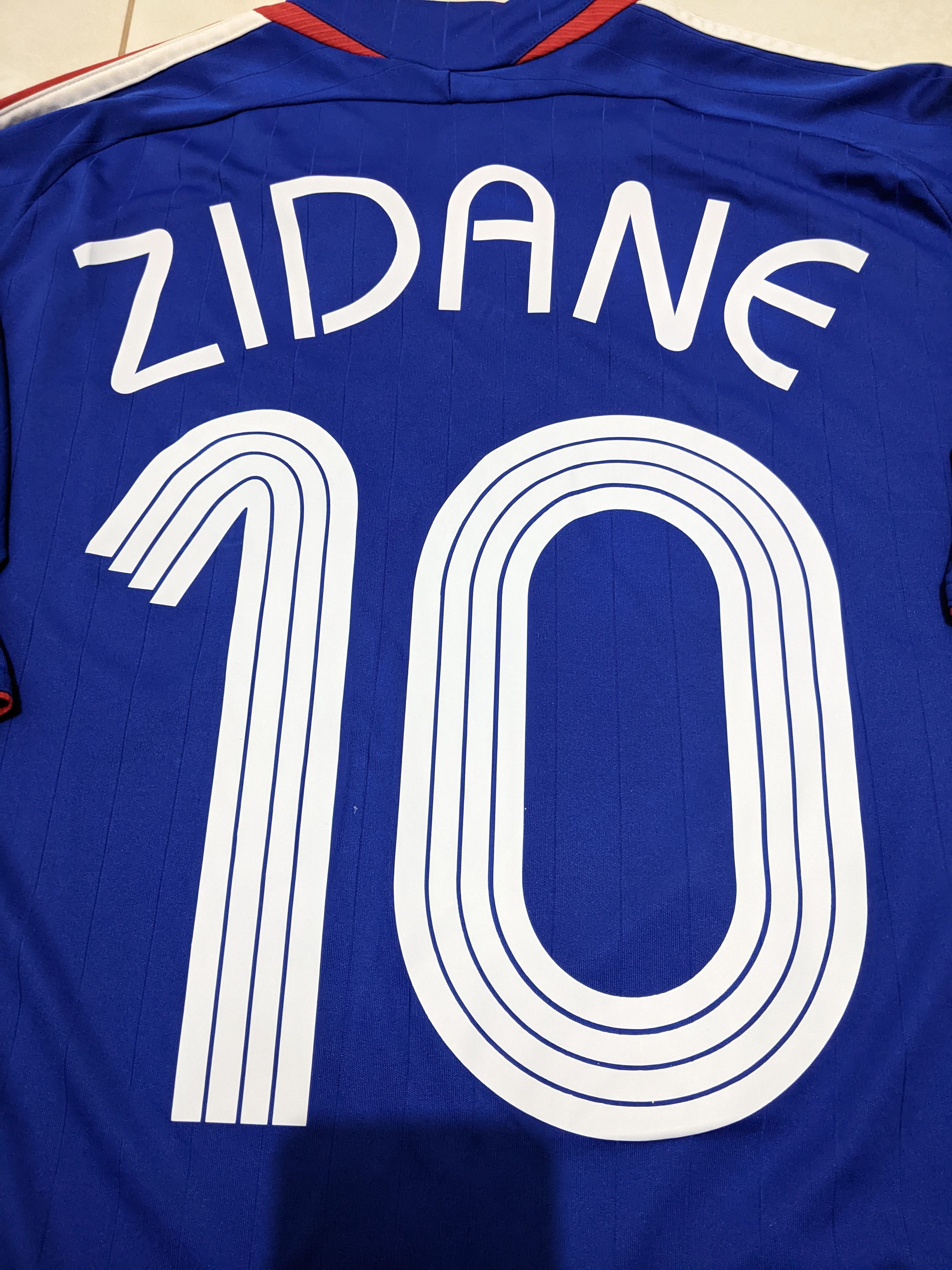 Adidas Francis home 2006 world cup Zidane Jersey football shirt Size US M / EU 48-50 / 2 - 3 Thumbnail