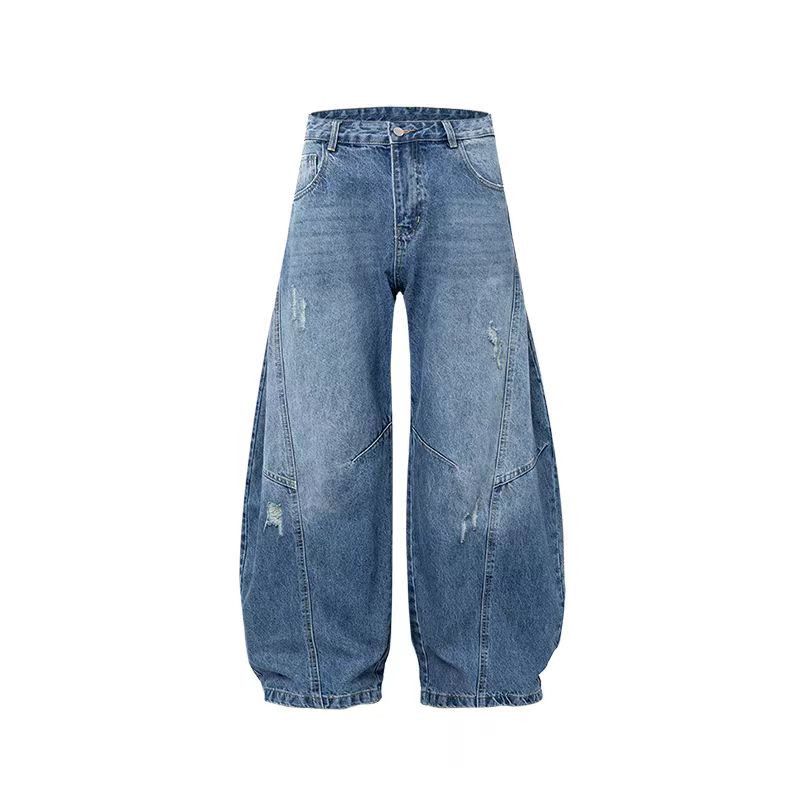 Jean × Vintage Street Hip Hop Vintage Y2K Machete Wide Leg Jeans Size US 30 / EU 46 - 5 Thumbnail