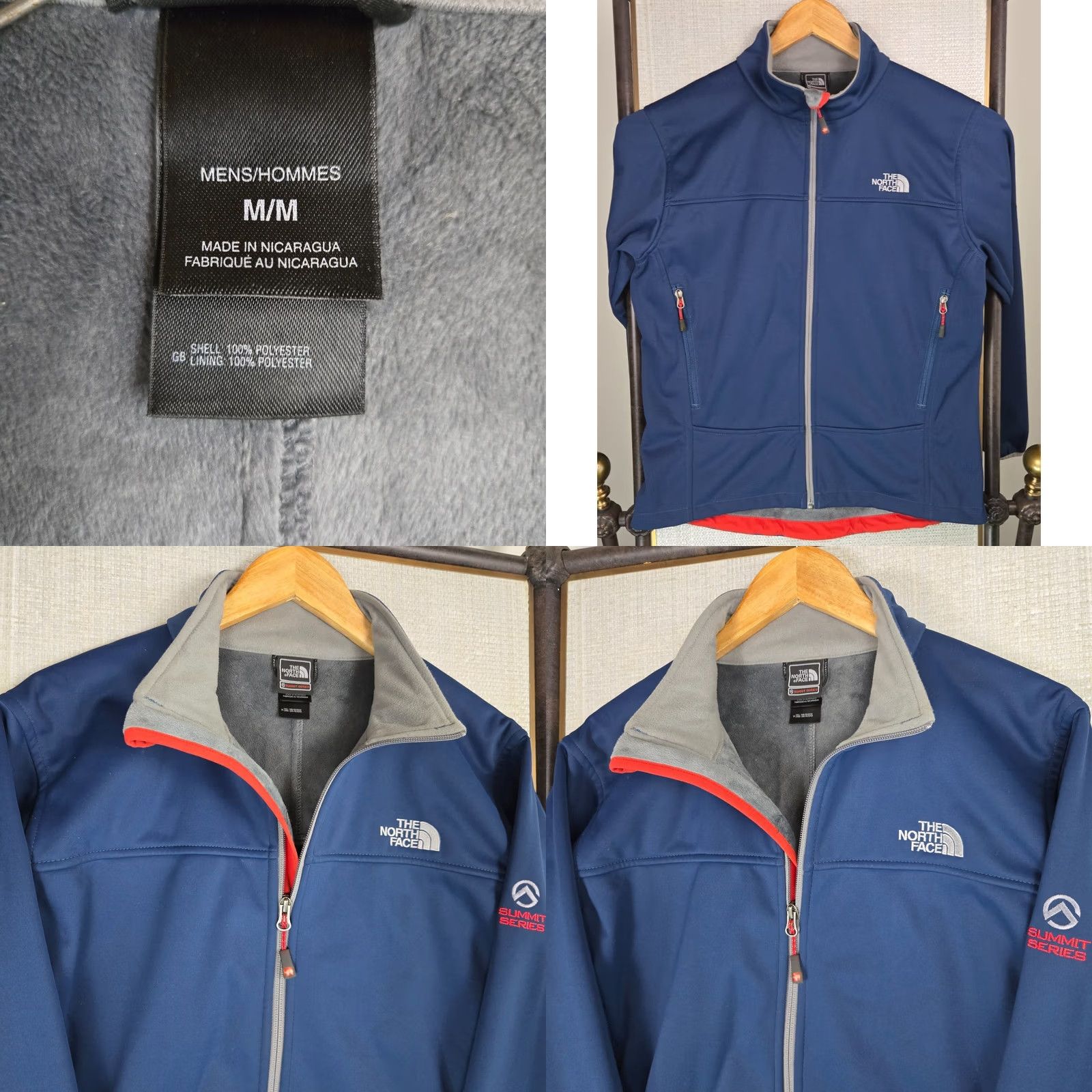 The North Face NORTH FACE SUMMIT SERIES Windstopper Softshell Raschel Lined Jacket Medium Mens Size US M / EU 48-50 / 2 - 9 Thumbnail