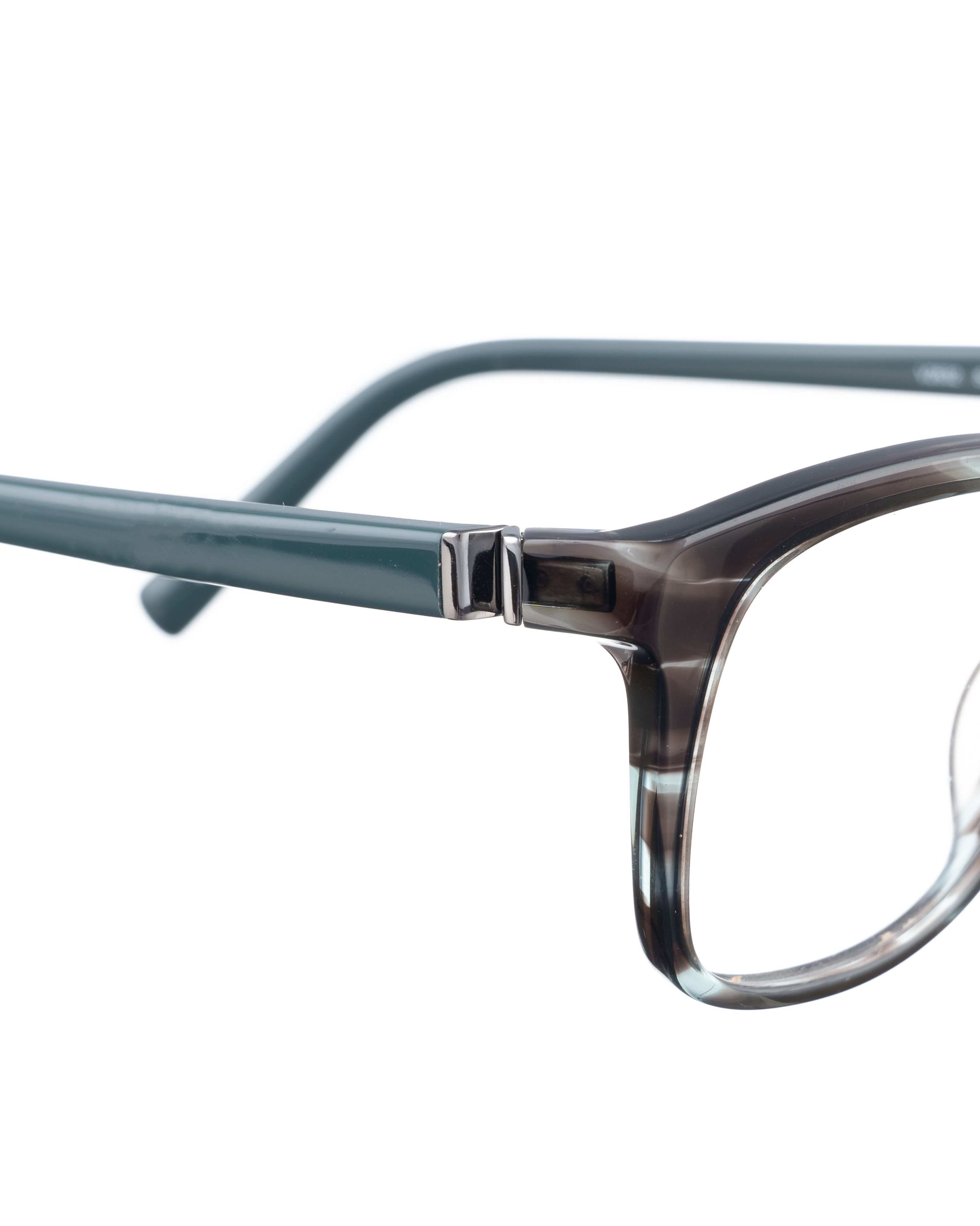 Valentino Valentino 00s Plastic Jade Green Glasses Size ONE SIZE - 3 Thumbnail