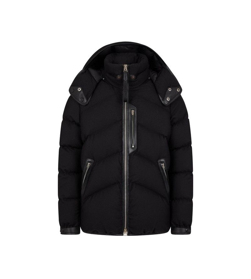 Tom Ford o1loc1c0126 OJD001 Down Jacket in Black Size US S / EU 44-46 / 1 - 1 Thumbnail