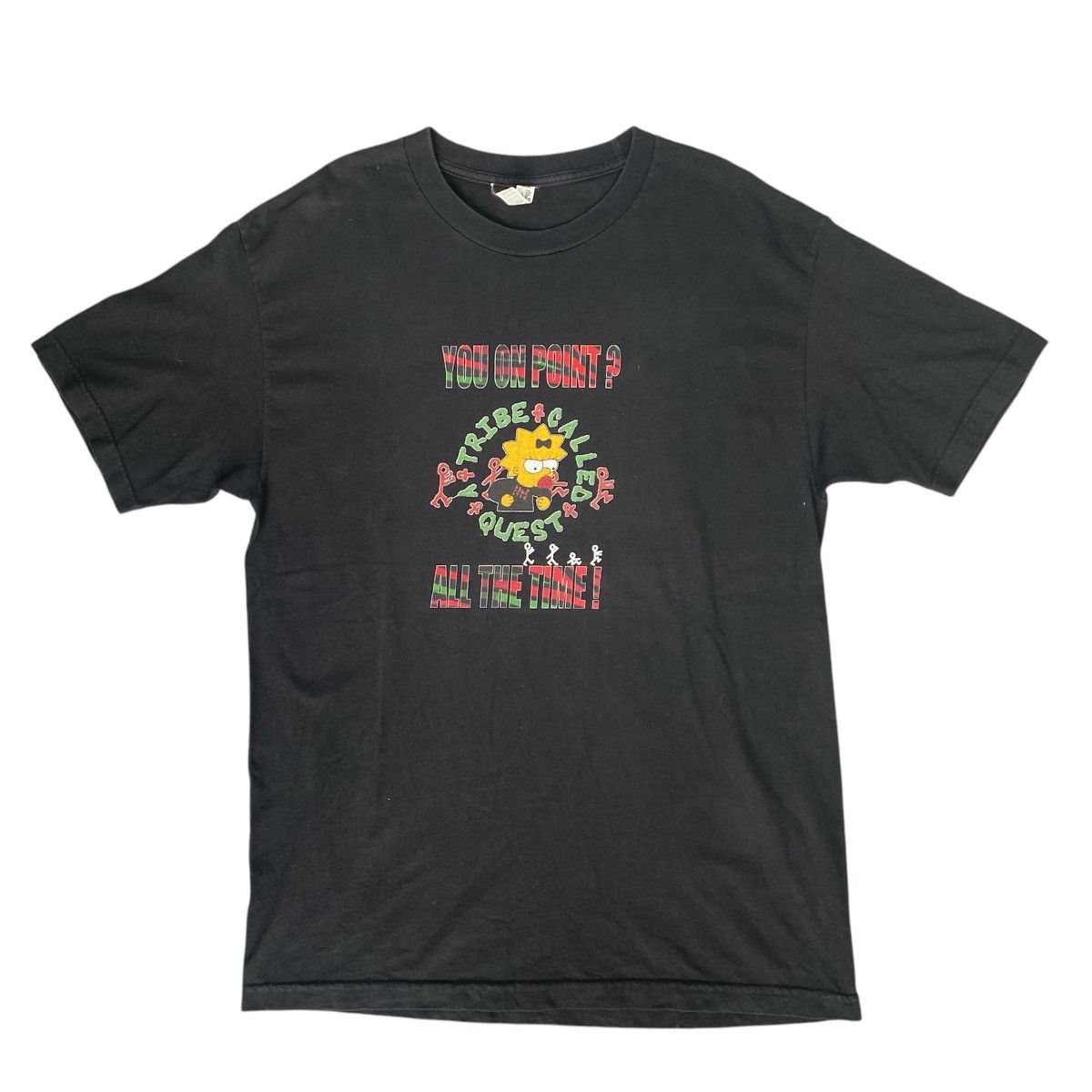 ビンテージ ATCQ raptee HipHop(ヒップホップ) RapTシャツ-A Tribe Called Quest(ア