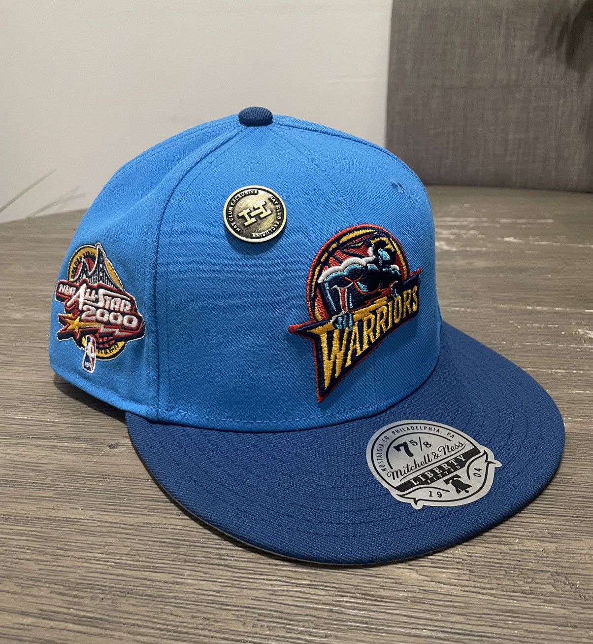 Hat Club × Mitchell & Ness Size 7 5/8 Hatclub Exclusive New Era Golden States Warriors Size ONE SIZE - 1 Thumbnail