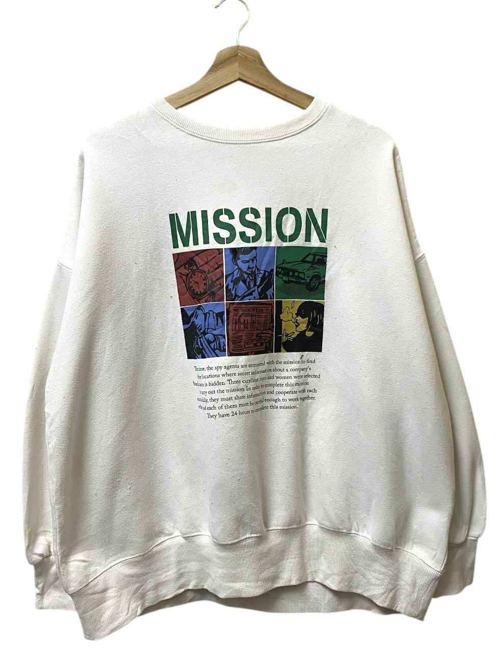 The Unbranded Brand Mision Sweatshirt Crewneck Tee Size US L / EU 52-54 / 3 - 1 Thumbnail
