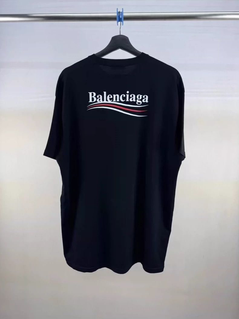 Balenciaga Balenciaga Black cola logo short sleeve 2501-Nextarrow Size US XXS / EU 40 - 2 Thumbnail