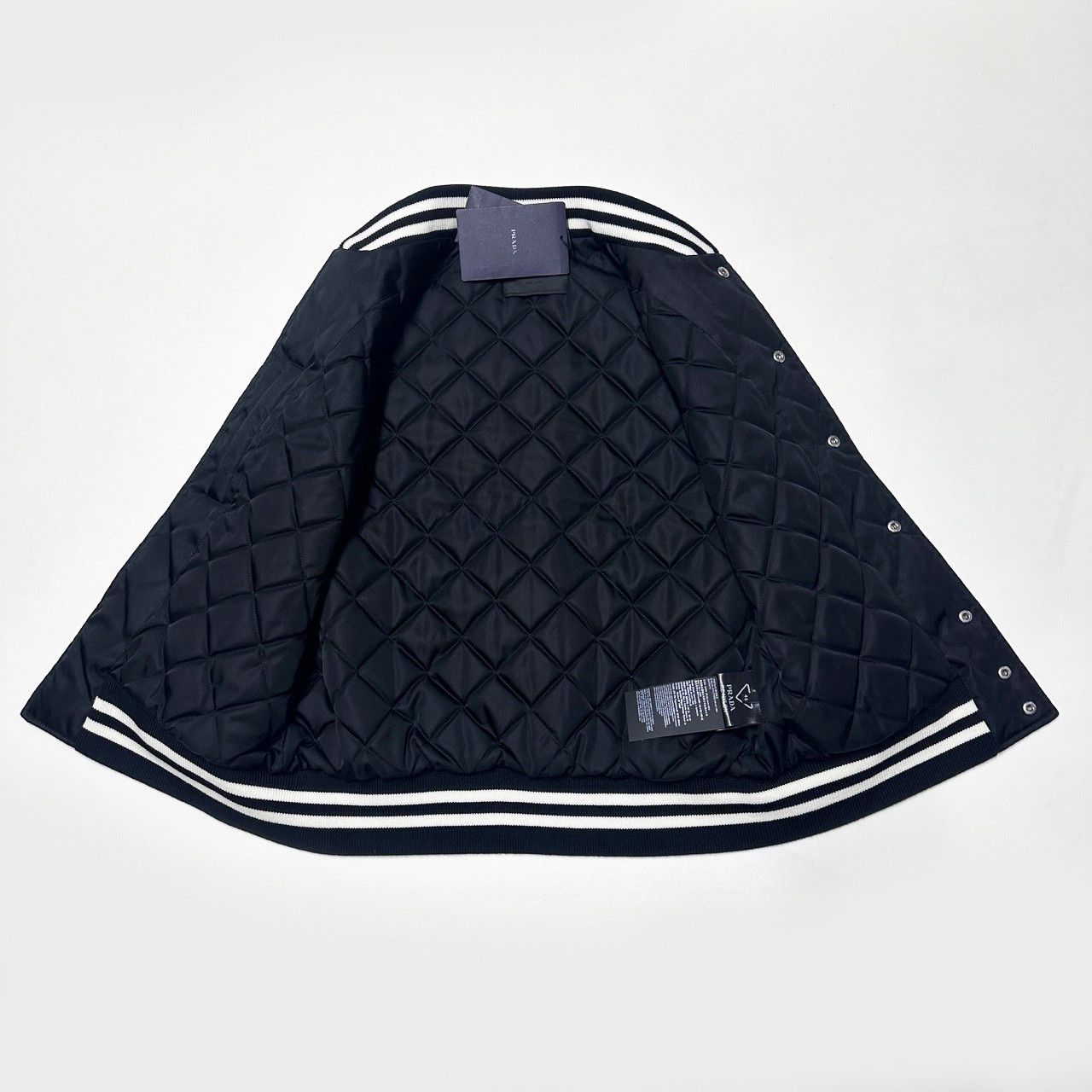 Prada Prada mens size S small black re-nylon Jacket gilet Vest Size US S / EU 44-46 / 1 - 8 Thumbnail