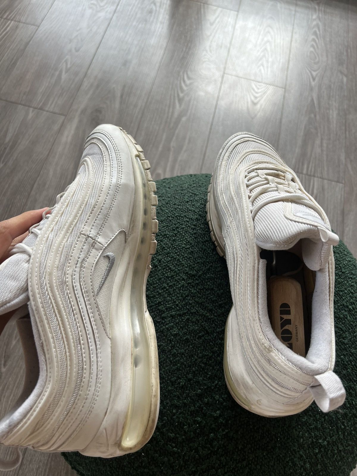 Nike Nike Air Max 97 White Avant Garde Y2k MX Zoom Sneakers Size US 12 / EU 45 - 19 Thumbnail