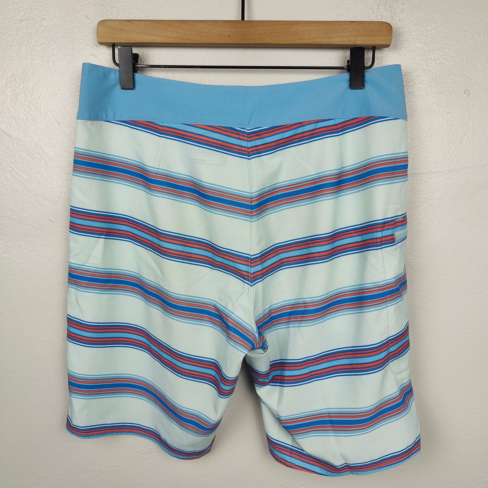 Patagonia Patagonia Stretch Planing Boardshorts Mens 30 Blue Stripe Size US 30 / EU 46 - 5 Thumbnail
