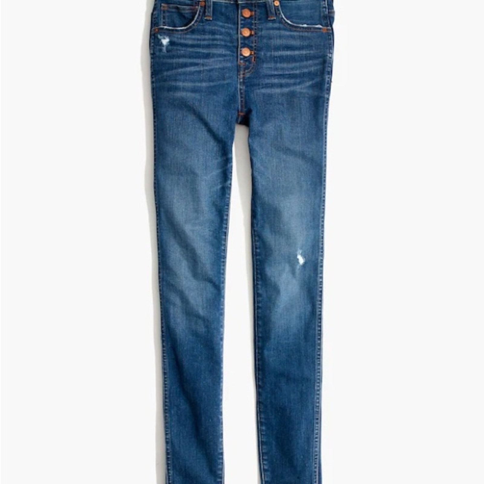 Madewell Madewell 10” HighRise Skinny Denim Jeans ButtonFly Womens 26 Size 26" / US 2 / IT 38 - 5 Thumbnail