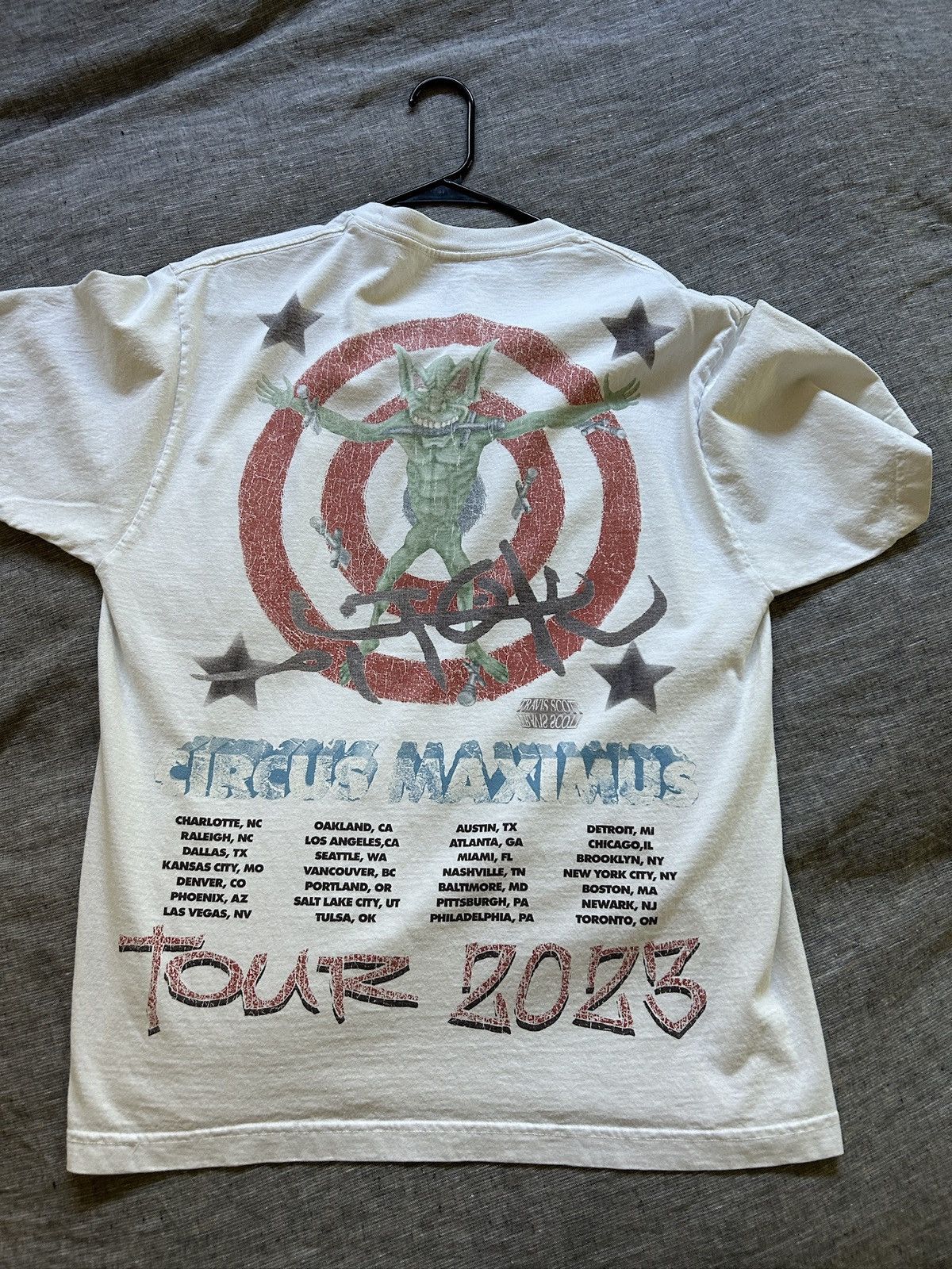 Travis Scott Travis scott utopia tour shirt Size US L / EU 52-54 / 3 - 3 Thumbnail
