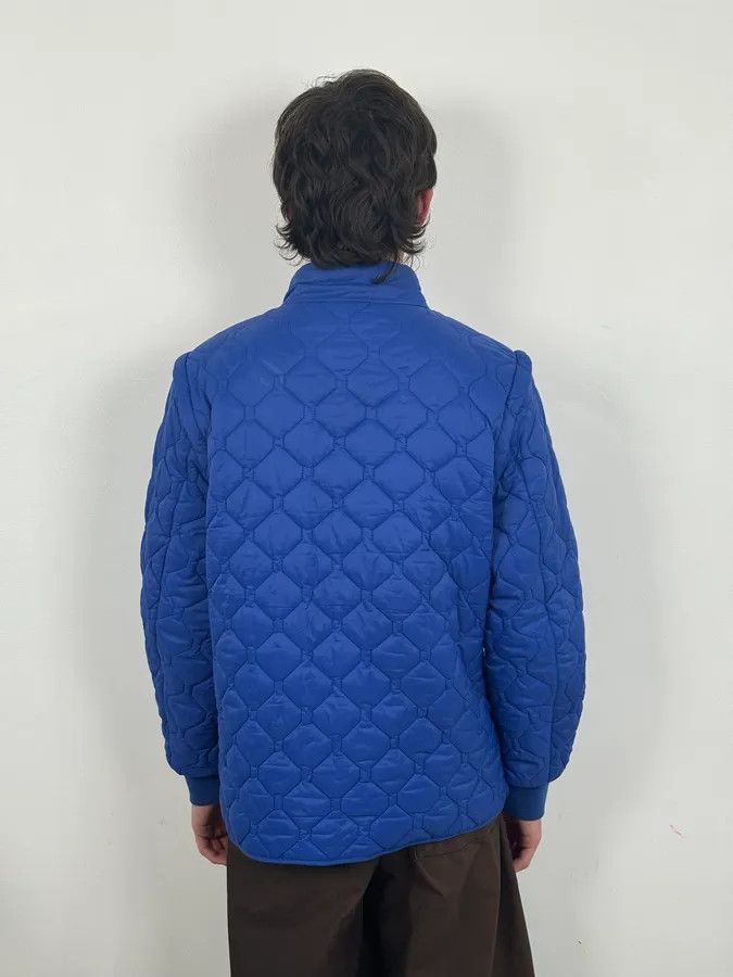 Balmain Balmain Blue Quilted Puffer Jacket with Detachable Sleeves Size US M / EU 48-50 / 2 - 3 Thumbnail