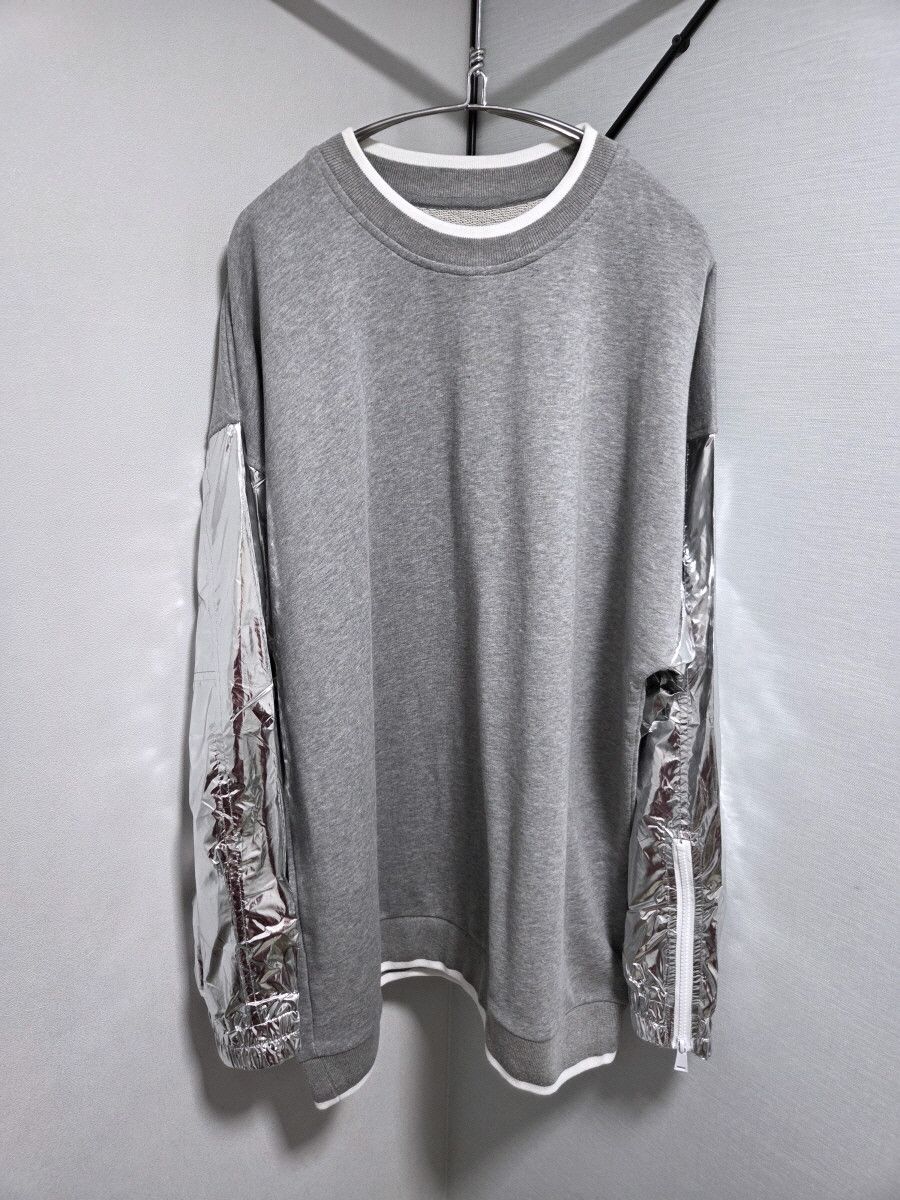 Maison Margiela MAISON MARGIELA 1 METALLIC SLEEVE SWEATSHIRT Size US L / EU 52-54 / 3 - 2 Thumbnail