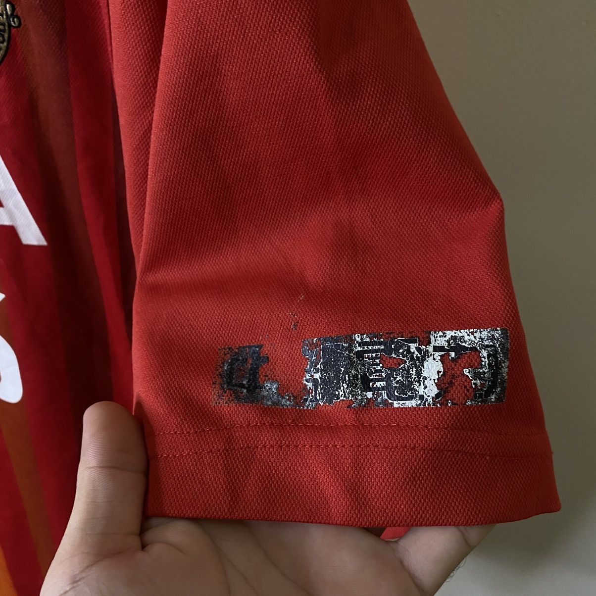 Japanese Brand Vintage Grampus Eight J League Home Football Shirt Size US L / EU 52-54 / 3 - 3 Thumbnail