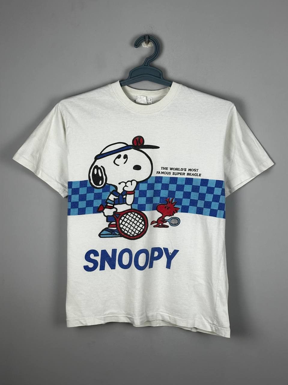 Vintage Rare 90s Vintage Peanuts Snoopy Cartoon T Shirt Size US S / EU 44-46 / 1 - 1 Thumbnail