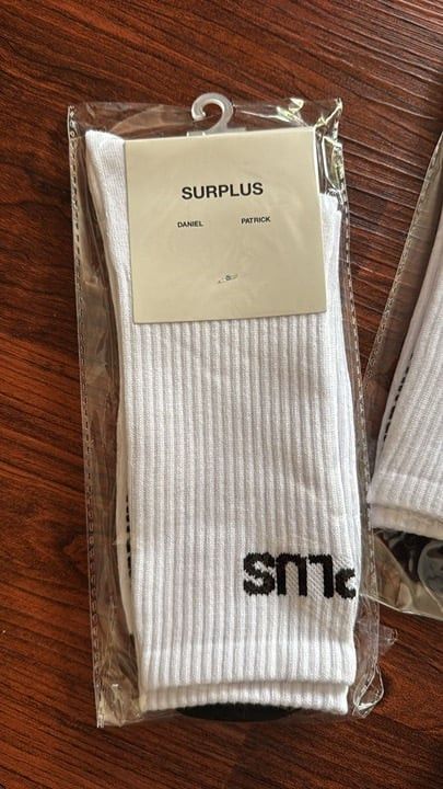 Daniel Patrick Daniel Patrick 3 Pack Men's Surplus Socks White One Size! Size ONE SIZE - 2 Thumbnail
