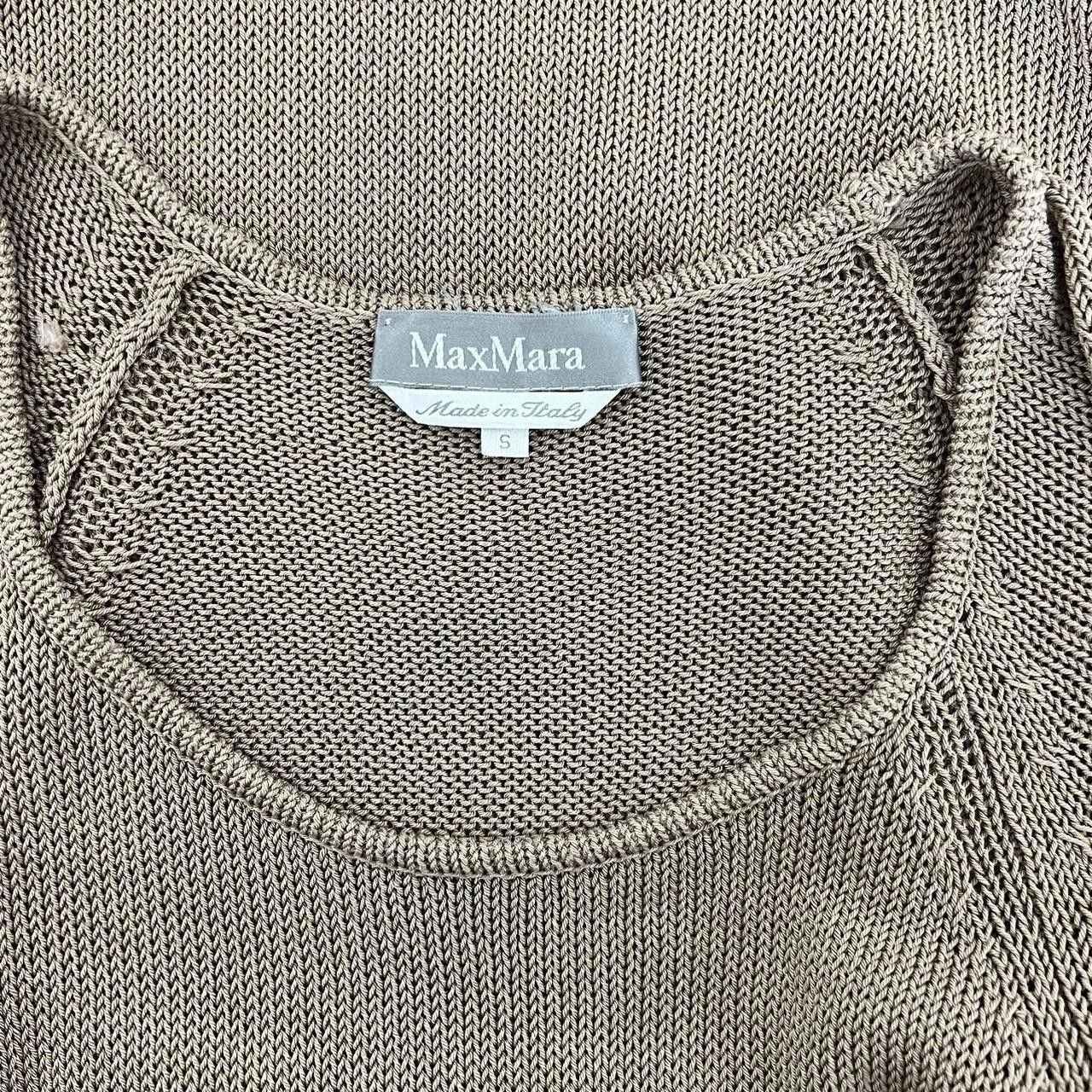 Designer Max Mara Knit Top Size S / US 4 / IT 40 - 3 Thumbnail